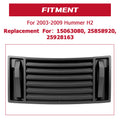 Hood Vent Grille Panel Handles for Hummer H2 (2003–2009)