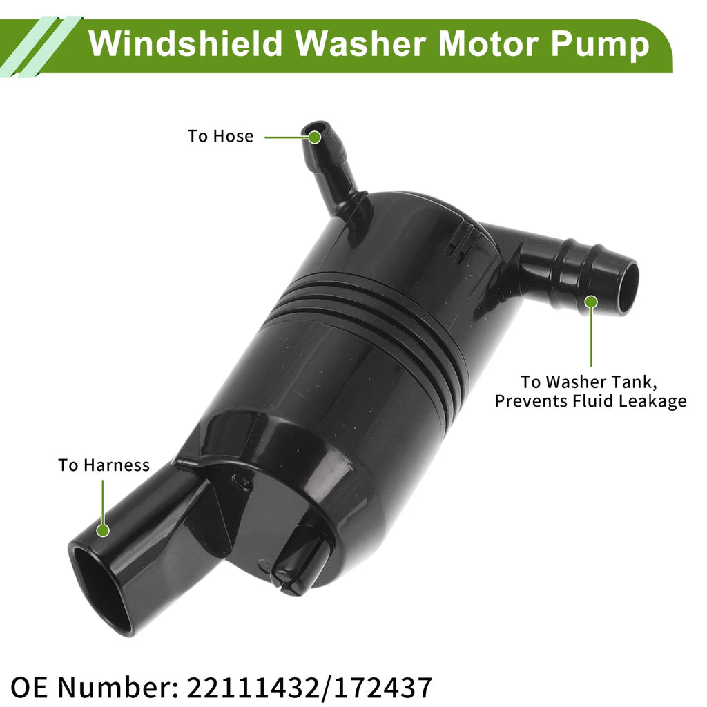 Washer Fluid Pump for Buick Century (1994–1996) No. 22111432
