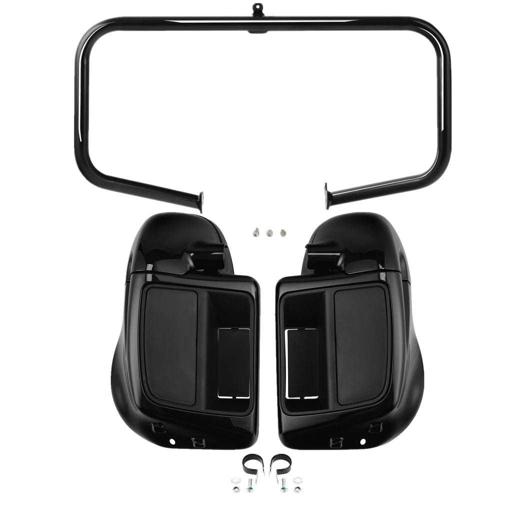 Lower Vented Fairings & Engine Guard Crash Bar for Harley Davidson Touring (2014–2024)