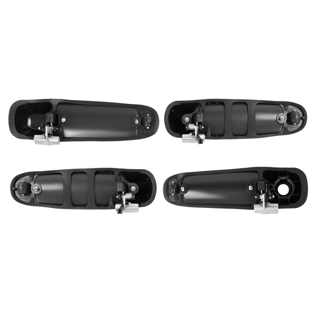Set of 4 Exterior Door Handles for Dodge Ram 1500 (2002–2008) Dakota (2005–2011)