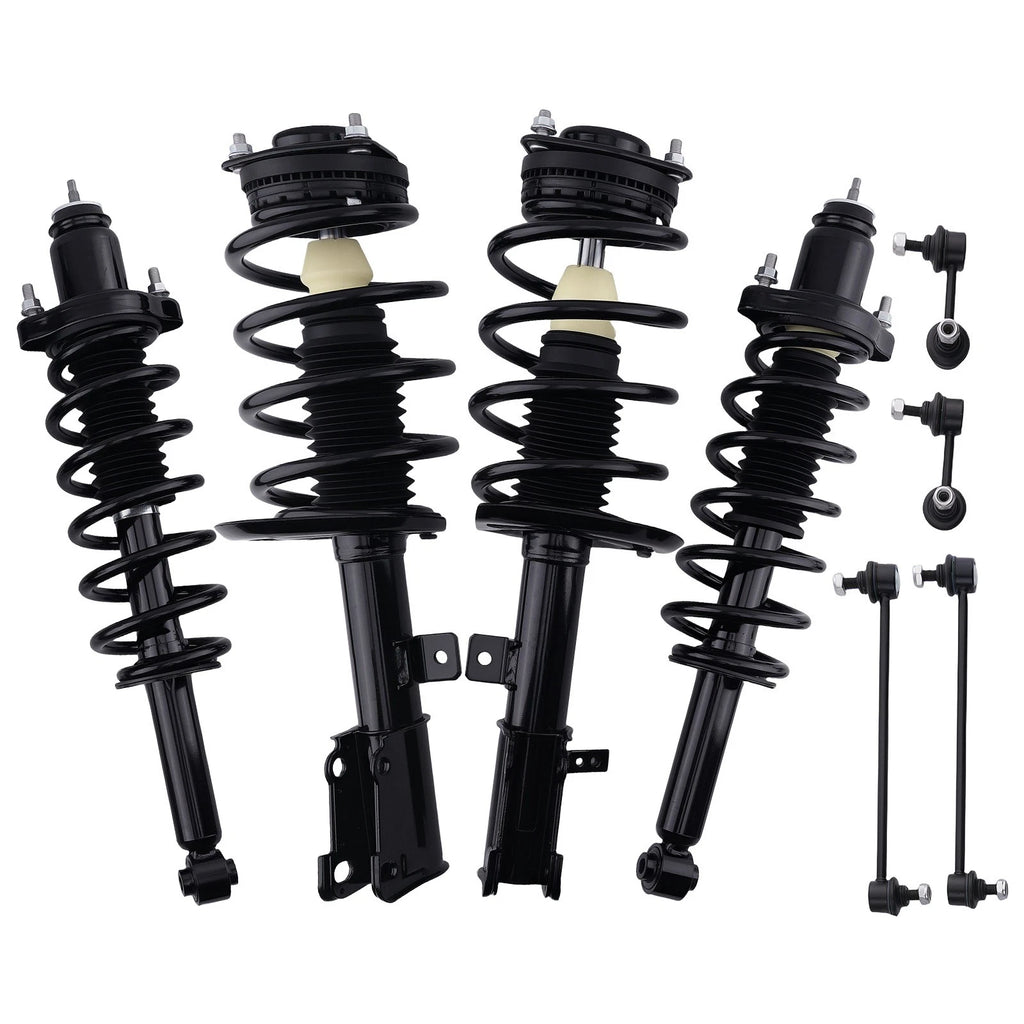 Front Rear Strut Spring Sway Bar End Links for Dodge Avenger (2008–2013)