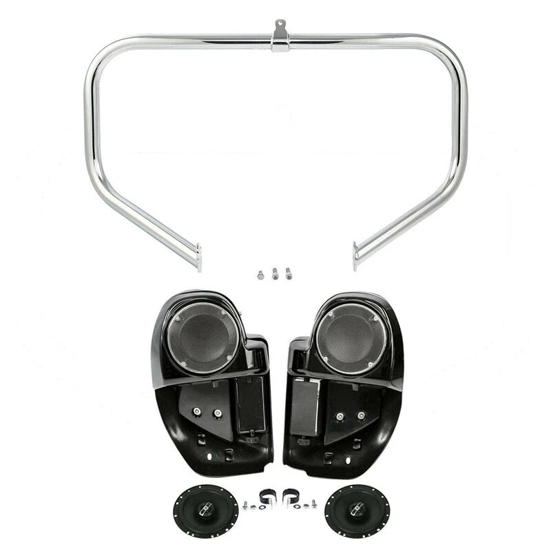 Lower Vented Leg 6.5" Speakers for Harley Touring (2014–2023)