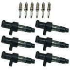 Ignition Coil & Iridium Spark Plug Set for Jaguar S-Type X-Type (2003–2008)