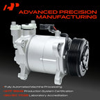 A/C Compressor with Clutch for BMW 330i 2017-2020
