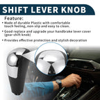 Automatic Gear Shift Knob for Ford Focus MK2 (2005–2012) Plastic Black Silver