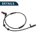 2 x Front ABS Wheel Speed Sensors for Mercedes-Benz C230 (2001-2007)