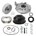 Rear Brake Drum Hub Plate Cover Seals Kit for Honda Rancher 420 (2007–2014)
