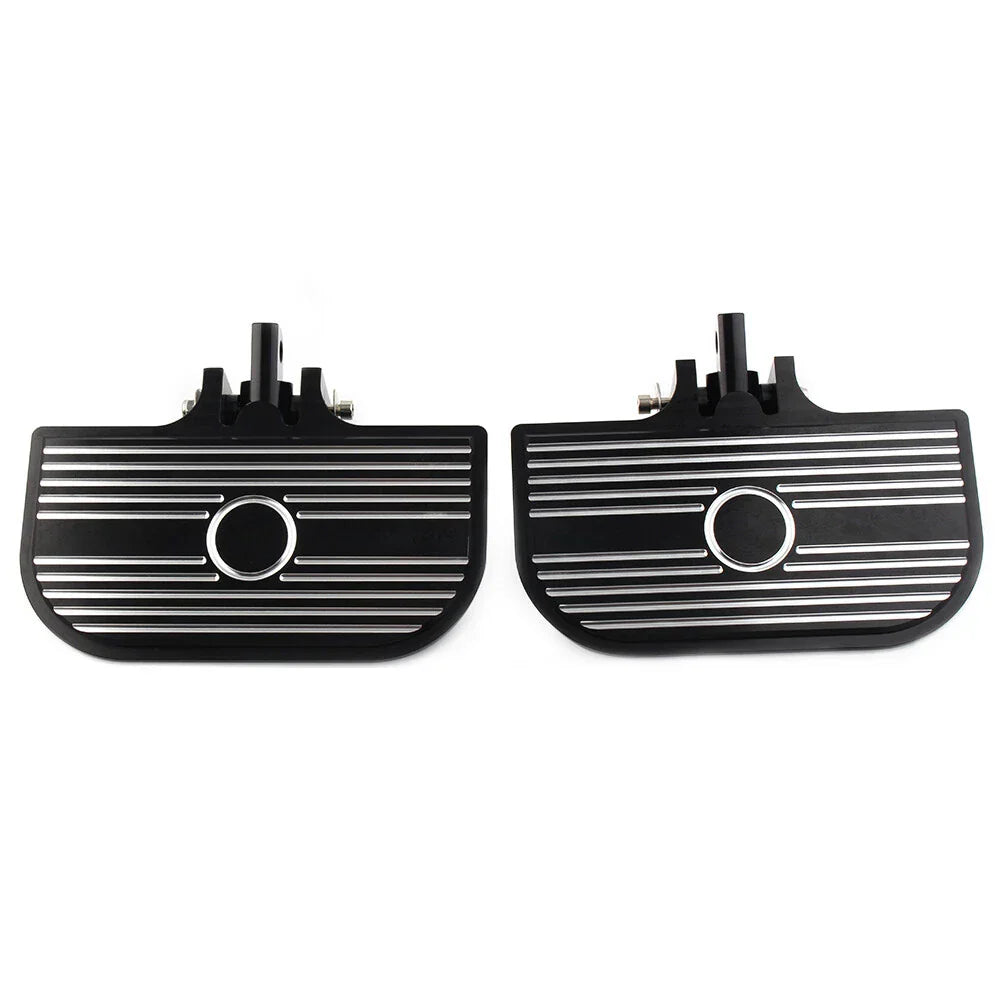 Passenger Floorboards Pedal Pads for Harley Heritage Springer Low Rider