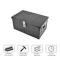 20" x 12" x 9.5" Black Aluminum Tool Box for Pickup Truck (Fits )
