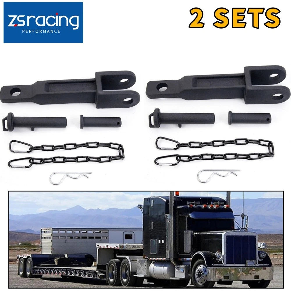 2 Sets Tow Hook for Peterbilt Kenworth (A20-6014)