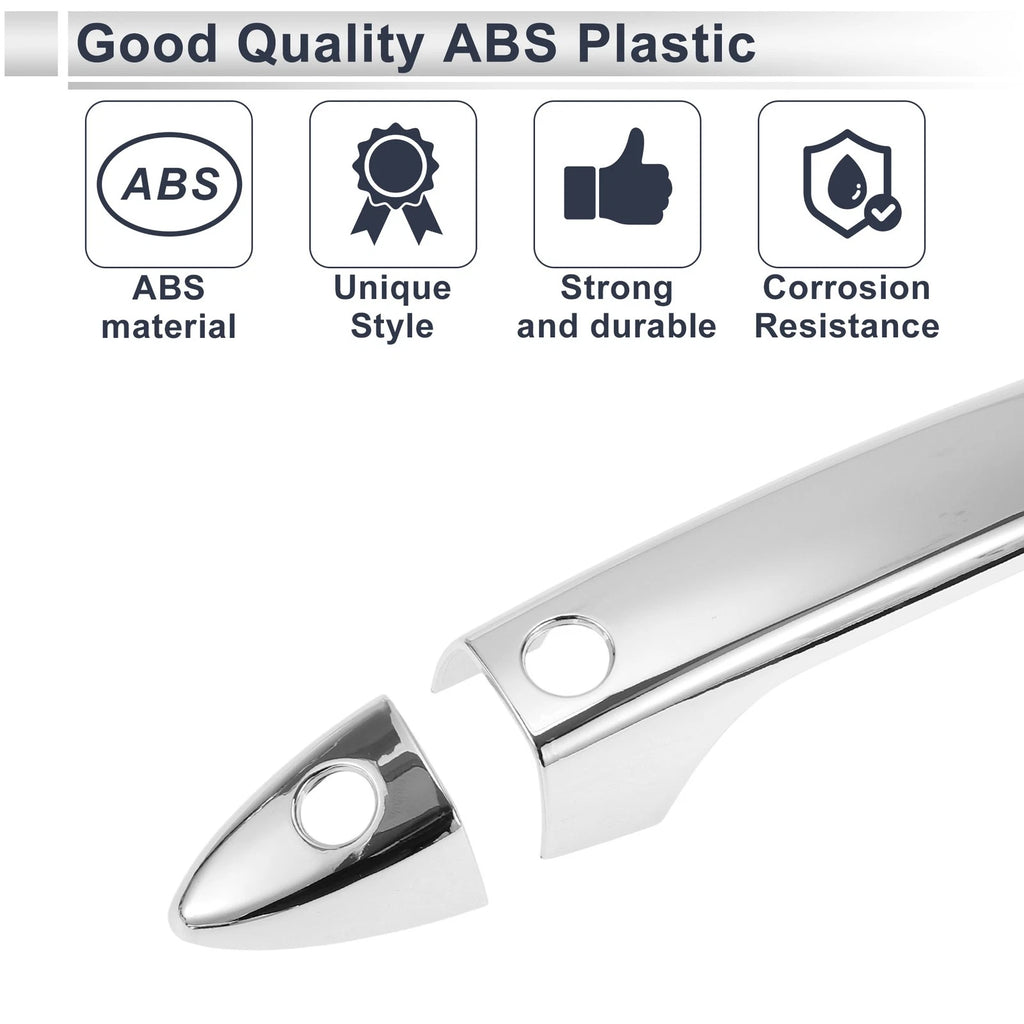 Door Handle Cover for Honda Accord (2018–2023) - Silver Tone