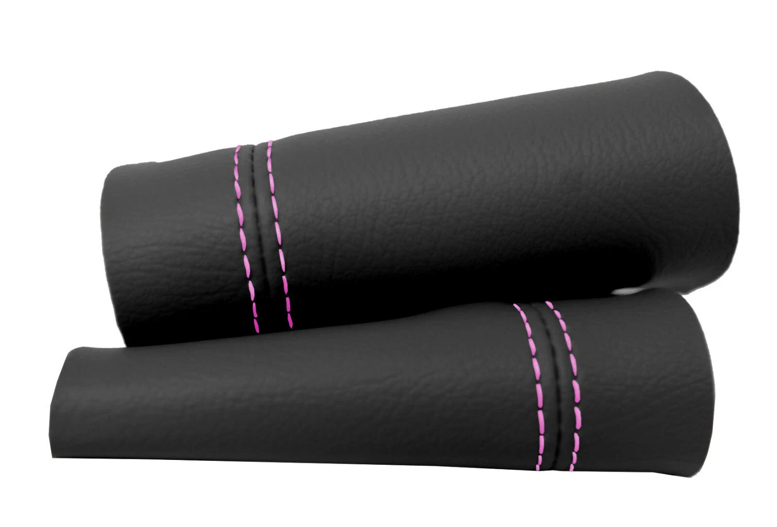Leather Door Panel Armrest Cover for Acura MDX (2001–2006) Pink Stitch