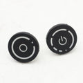 Central Dash Control Volume Switch Button Covers for Maserati Ghibli (2013-2016)