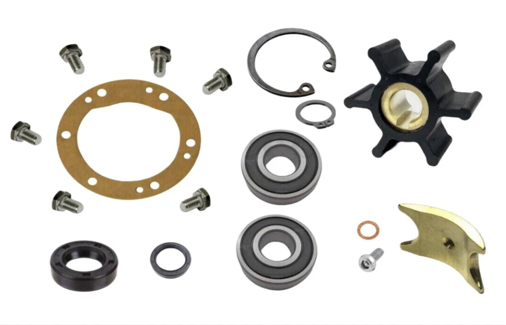 Sea Water Pump Major Repair Kit for Yanmar Marine 3HM, 3HMF, 3HM35, 3HM35C, 3HM35F
