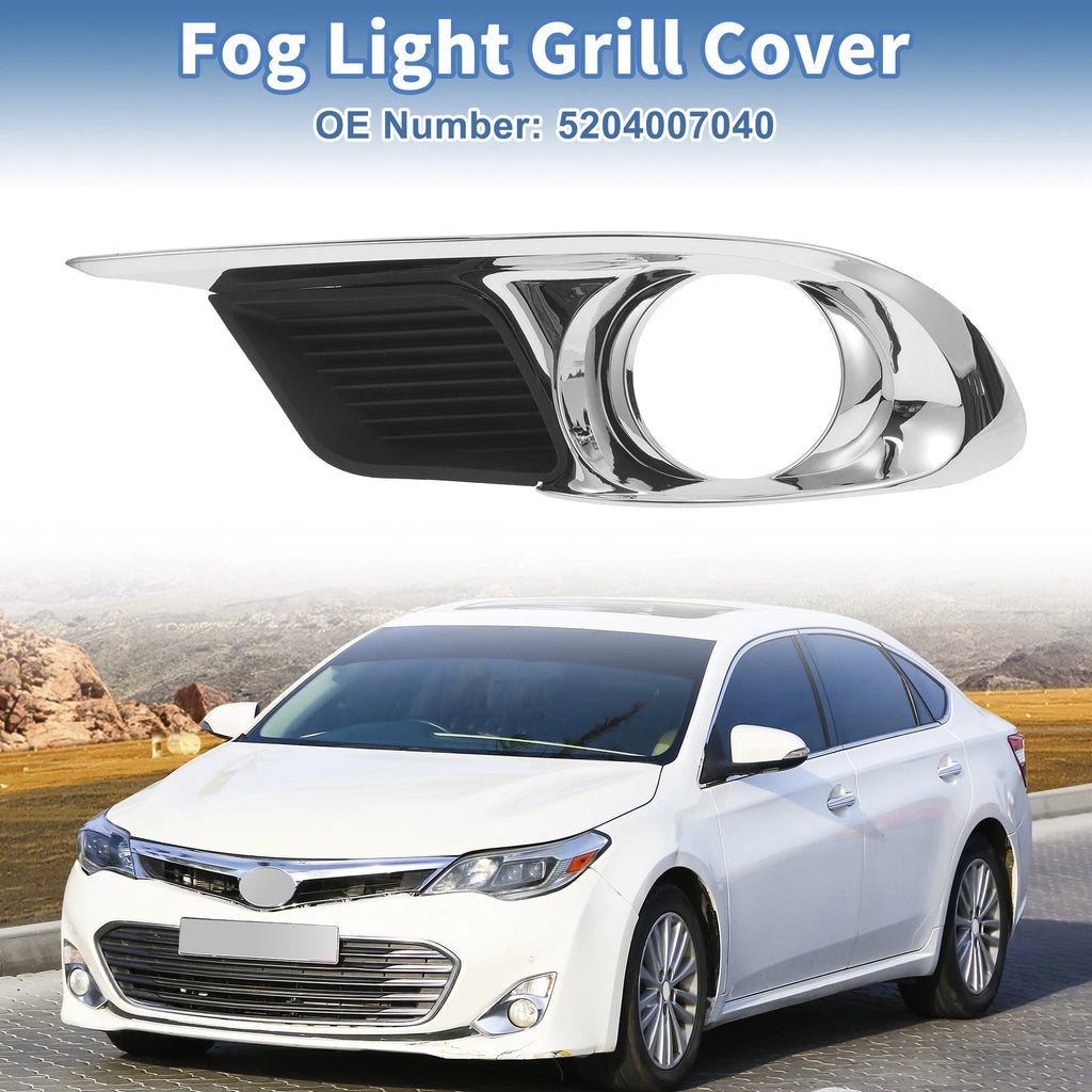1 Pc Fog Light Grill for Toyota Avalon (2011–2012) No. 5204007040