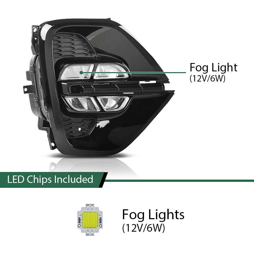 LED Fog Lights for Kia Sportage (2020–2021)