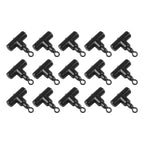 15pcs Set of Carp Fishing Marker Float Setup with Slider Swivel Rig Beads