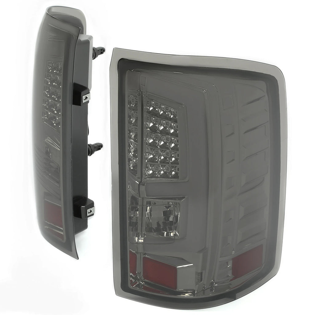 LED Tail Light Tube Bar for GMC Sierra 1500 2500HD 3500HD (2014-2018)