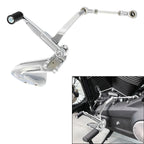 Chrome Mid Control Shift Side Set for Harley Sport Glide, Fat Bob, FXDR (18-25)