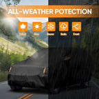 Large Waterproof SUV Car Cover for Jeep Cherokee (2014–2023)