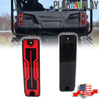 2X Smoke Red LED Taillights for Honda Pioneer 520 700 1000 (2014–2024)