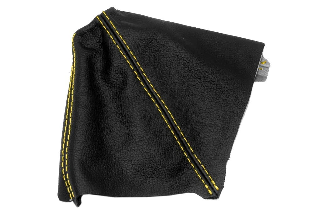 Manual Shift Boot for Dodge Challenger (2008–2014) Yellow Stitch Leather