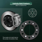 4X 1.5" Wheel Adapters 6x5.5/6x139.7 to 6x135 for Chevrolet GMC