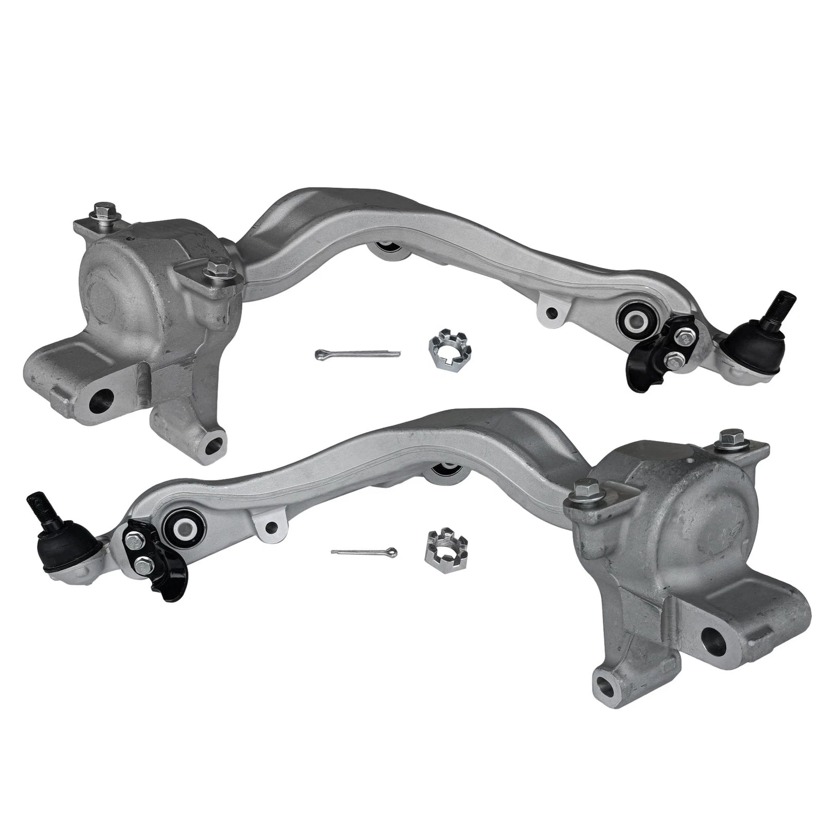 Set of 2 Lower Control Arms w/Ball for Infiniti FX35 FX37 FX50 QX70 (2009–2017)