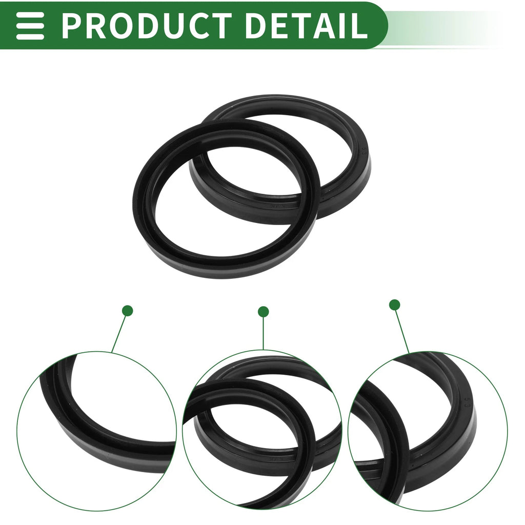 Set of 5 Oil Seal Rotary Shaft Seal NBR Rubber 40x48x5mm