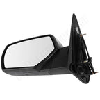 Chrome Power Heated Manual Mirror for Chevy Silverado (2015–2018)
