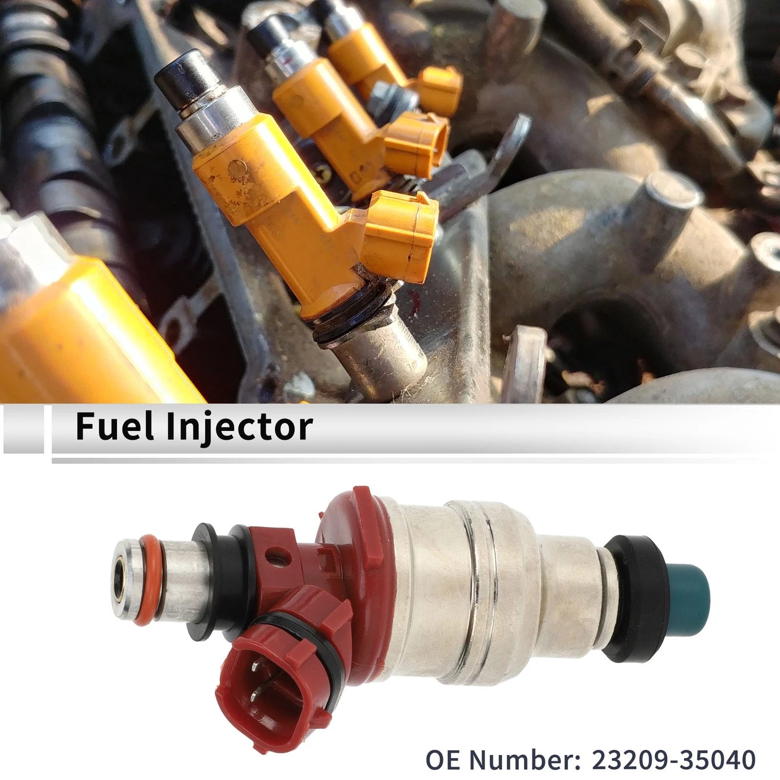Fuel Injector No. 23209-35040 for Toyota 4Runner SR5 (1984–1989)