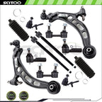 Set of 2 Front Control Arm Ball Joints & Sway Bar End Links for Acura Integra (1994–2001)
