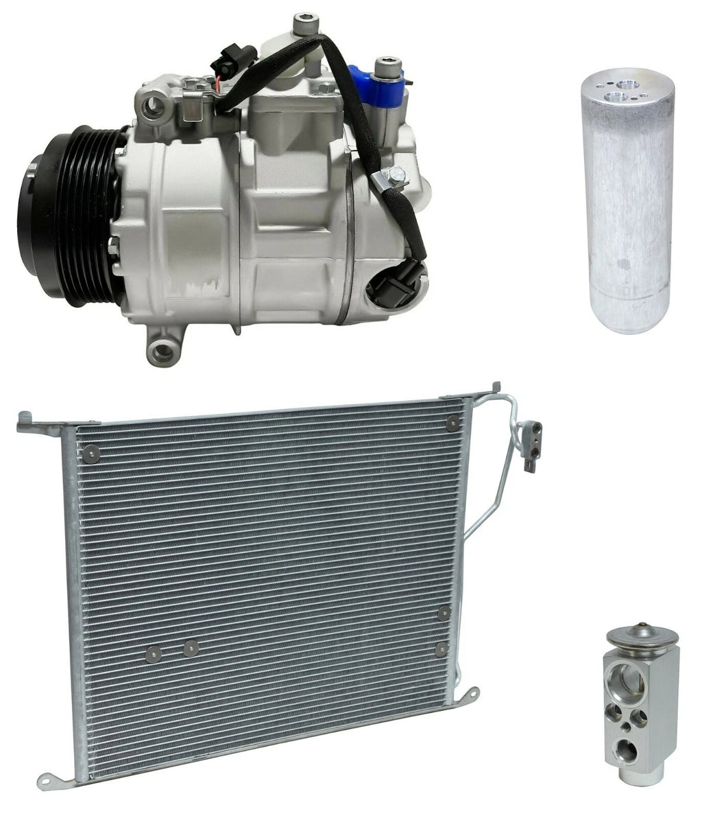 A C Compressor Kit with Condenser for Mercedes CL500 5.0L (2003–2006)