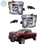 LED Headlights for GMC Sierra 2500/3500 HD (2020–2023)