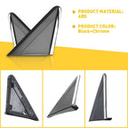 Left & Right Mirror Flag Applique for Chrysler Town & Country Dodge Grand Caravan