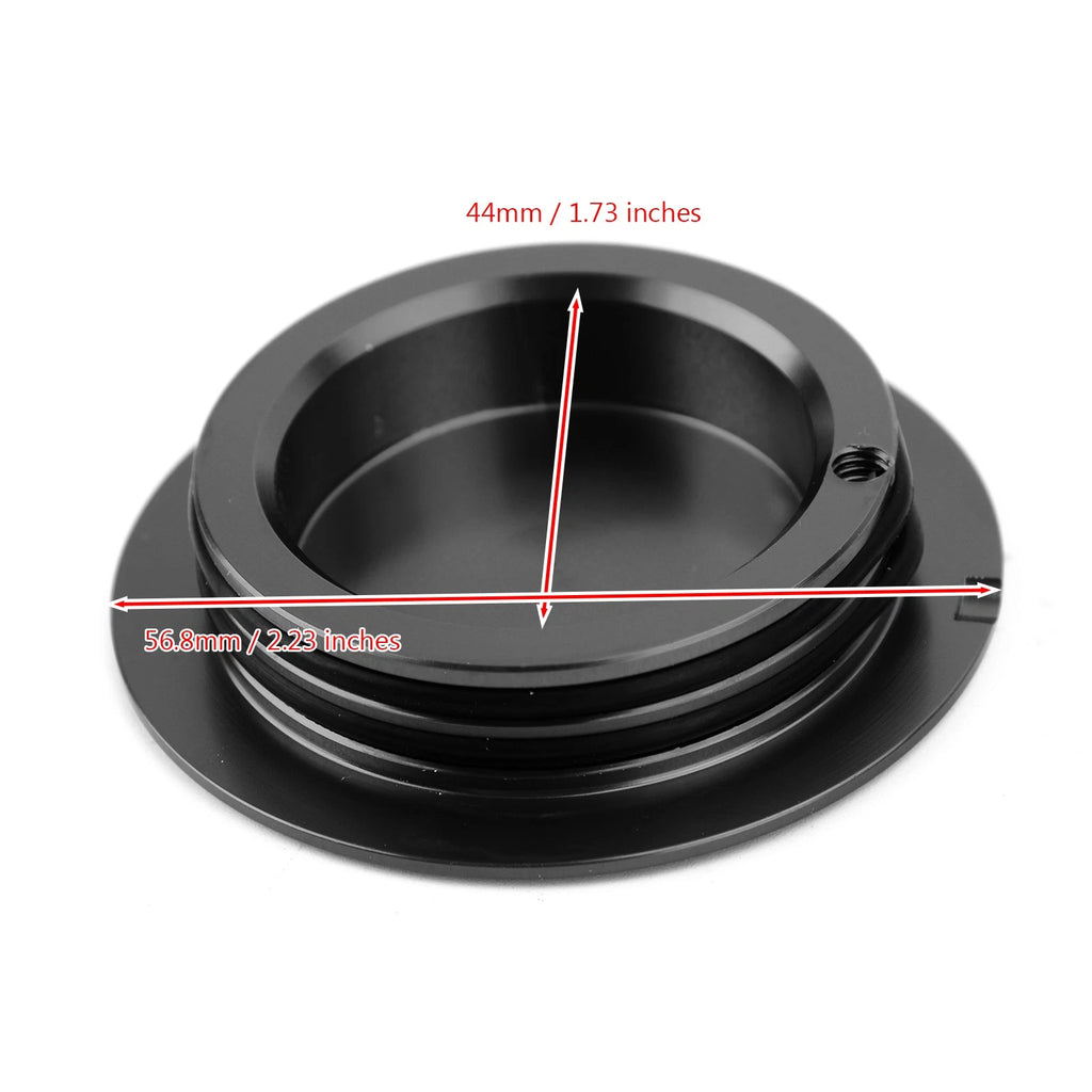 CNC Frame Hole Cap Plugs for BMW R 1200 GS RT LC Adventure (2013–2020)