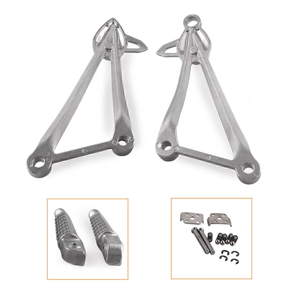 Footpeg Footrest Brackets for Kawasaki Ninja ZX6R (2009–2011) ZX10R (2008–2010)
