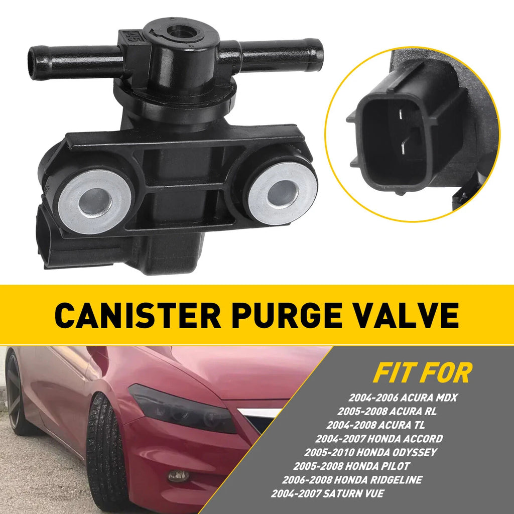 EVAP Vapor Canister Purge Valve Solenoid for Honda Odyssey (2005–2010) & Acura TL (2004–2008)