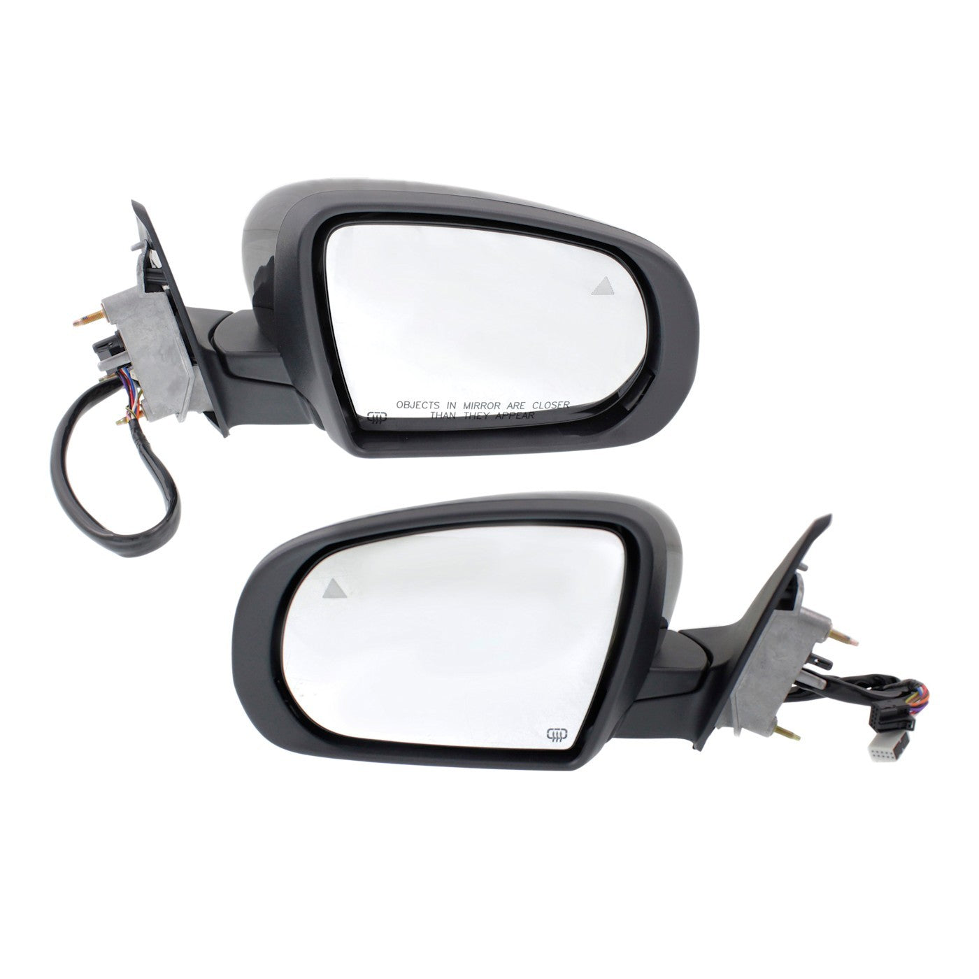 Set of 2 Mirrors for Jeep Cherokee (2014–2018) with Turn Signal