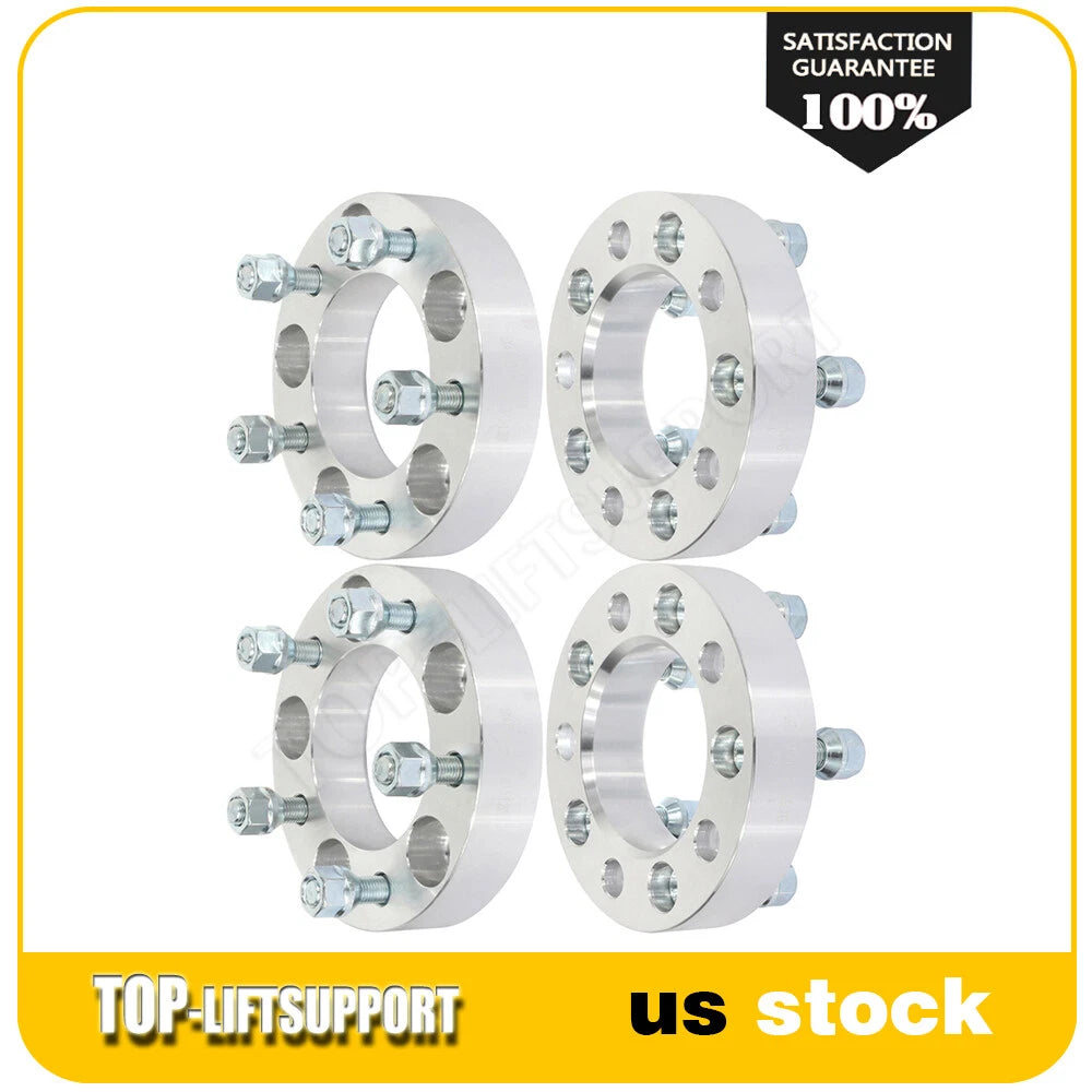 Set of 4 Wheel Spacers for Pontiac Firebird (1982–2002) 1.25 Inch 5x4.75