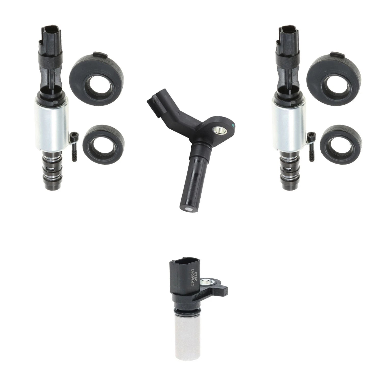 NTK VVT Camshaft Position Actuator & Hitachi Sensor Kit for Ford F-150 (1997–2003)