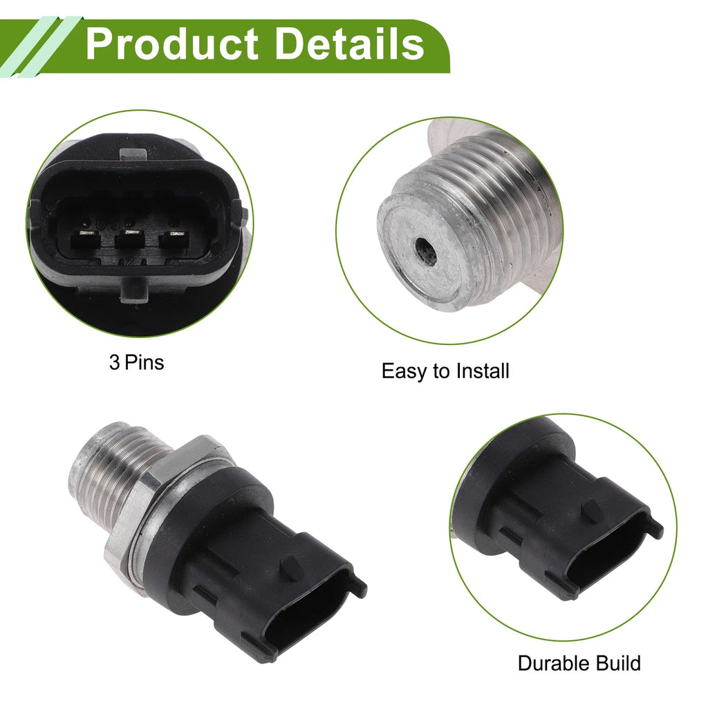 Fuel Injection Pressure Sensor No.0281006365 for Dodge Ram 2500/3500 