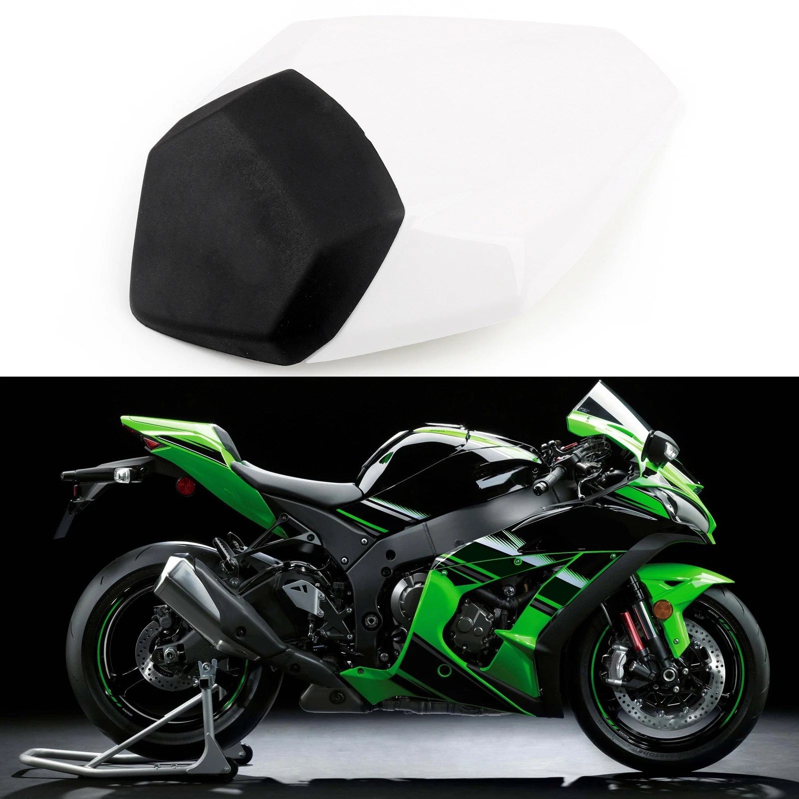 Rear Seat Cover Cowl for Kawasaki Ninja ZX10R (2016–2024) White