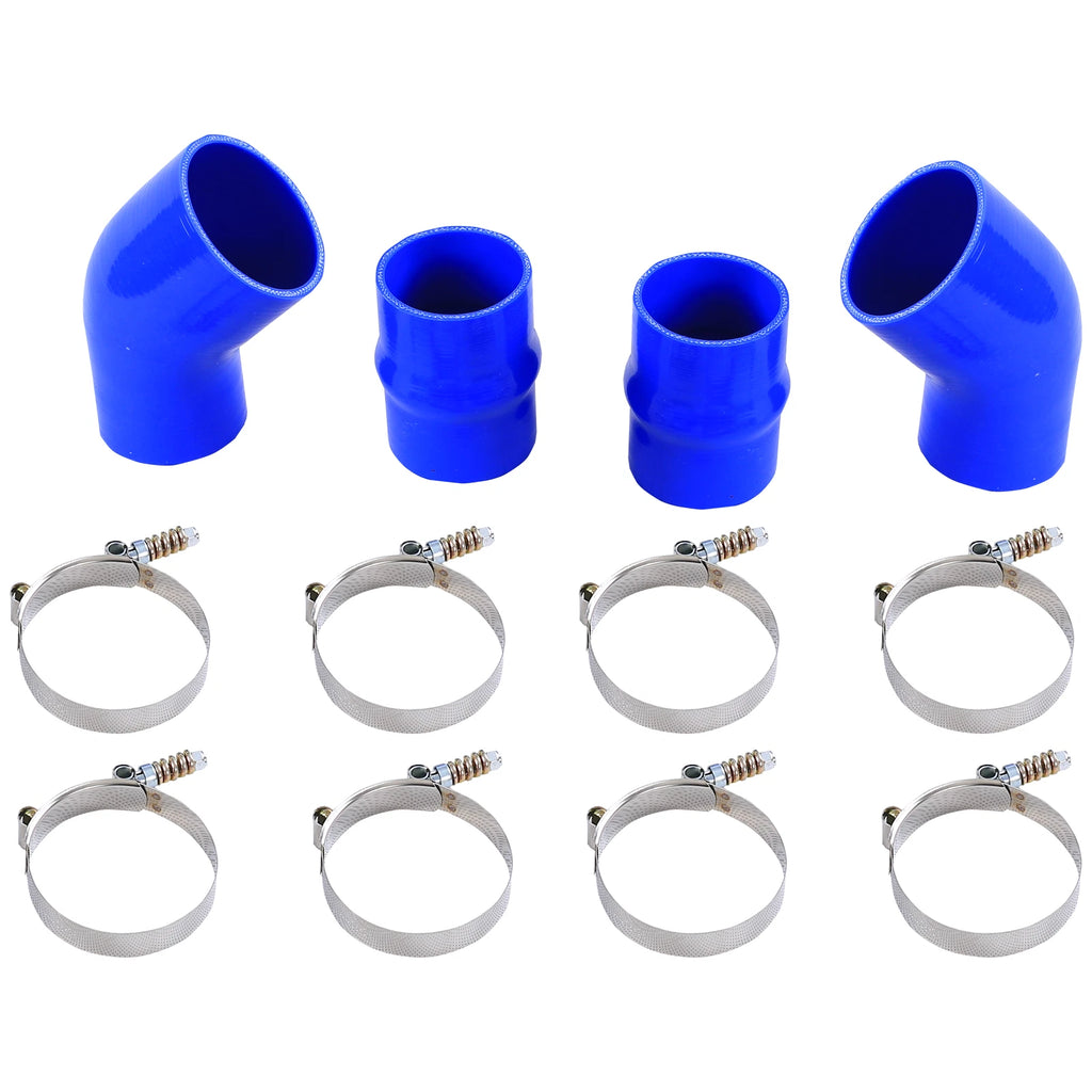 Silicone Intercooler Boot Kit for Dodge Cummins (1994–2002) 5 Ply Blue