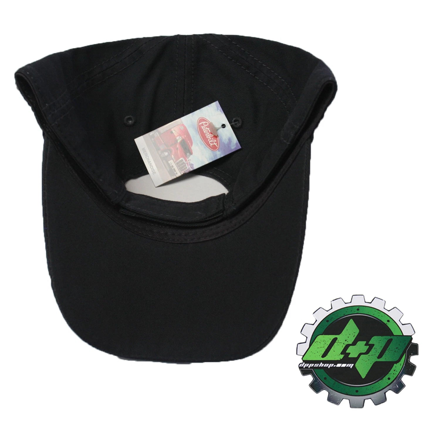Ladies Charcoal Paisley Hat for Peterbilt Trucks (Semi Diesel)