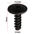 40 Pcs Splash Guard Clip for Vehicle