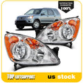 2X Headlights for Honda CR-V (2005–2006) Clear Lens L+R