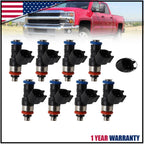 Set of 8 Fuel Injectors 42LB for Corvette LS3 L99 Camaro SS (2006–2015) 0280158051