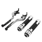 Folding Extendable Brake Clutch Lever Grip Set for Street Twin (2016-2023)