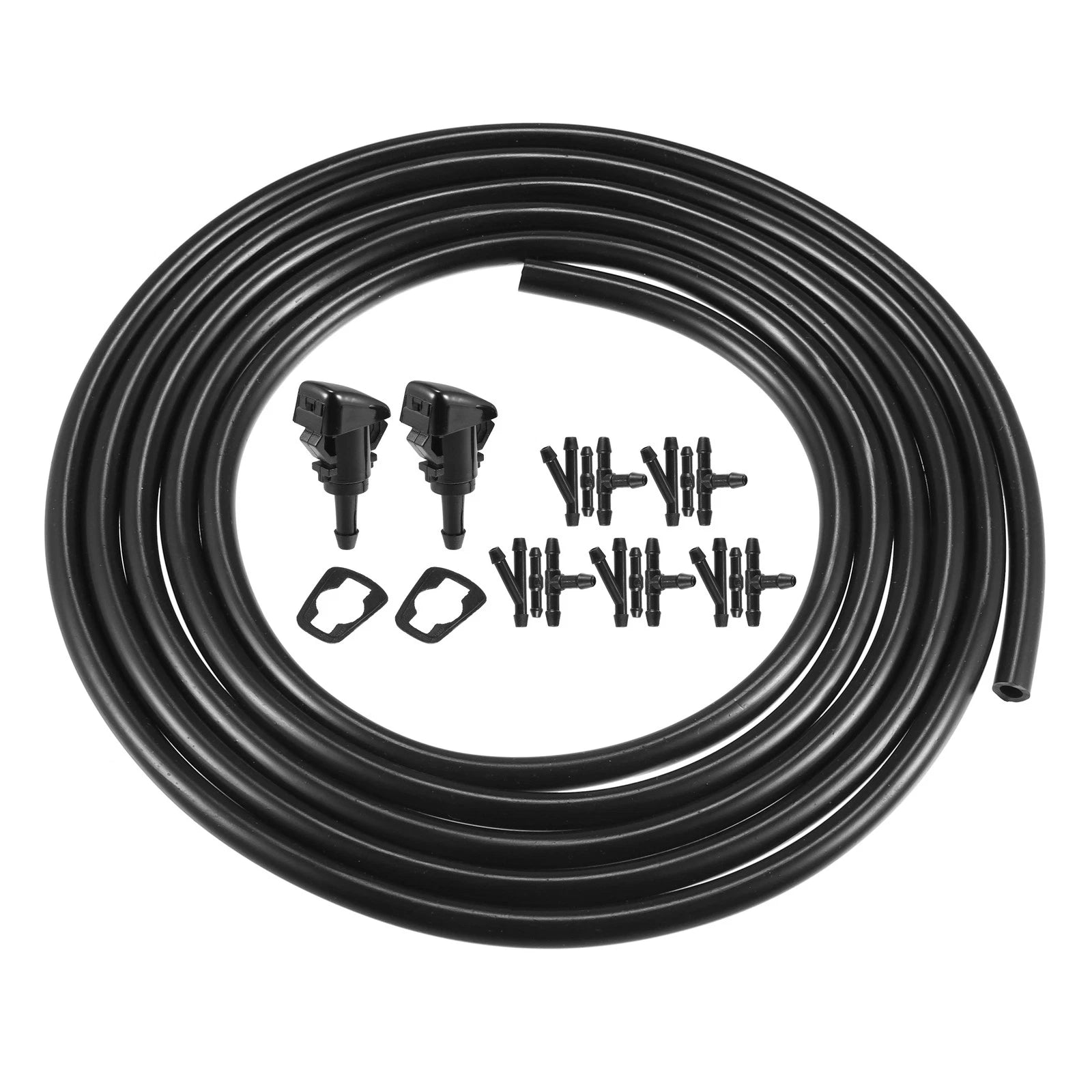 2X Windshield Washer Nozzle Hose Kit for Dodge Chrysler (5113049AA)